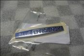 Mercedes Benz Blue Efficiency Lettering Guide Sign Emblem -NEW- A 2048177220 OEM