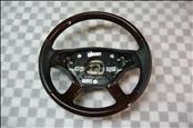 Mercedes Benz S Class CL Wood Leather Steering Wheel 2214600303 OEM OE