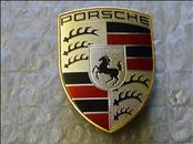 Porsche Cayenne Bumper Emblem with Mounting Base Plate 95555960002 7L5853600A OE