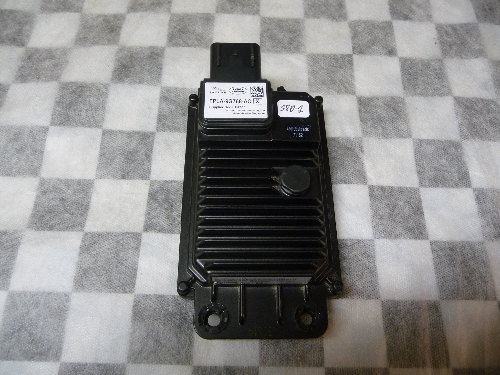 Jaguar Land Rover Adaptive Cruise Control Speed Radar Sensor FPLA9G768