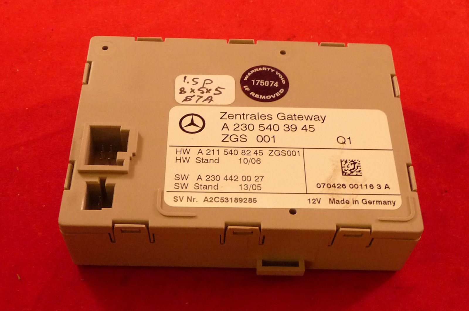 Mercedes Benz MAYBACH Central Gateway Control Unit A 1695406945 OEM OE