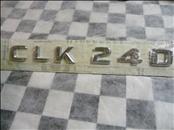 2001 2002 2003 2004 2005 Mercedes Benz C240 Rear Trunk Lid "CLK240" Emblem Badge Nameplate A2098170115 OEM A1