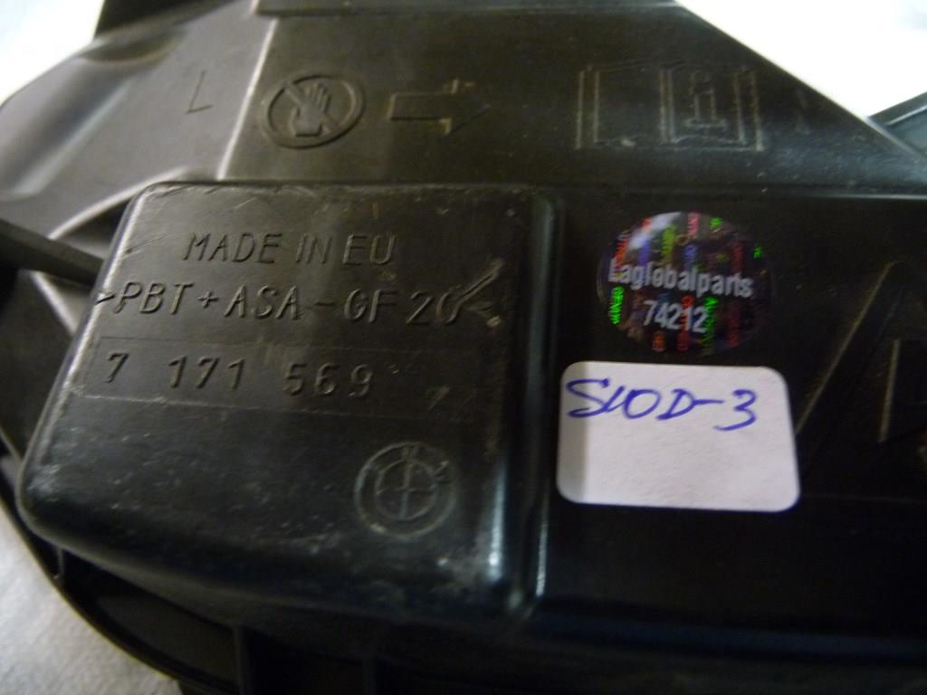 BMW 1 Series E82 E88 Left Driver Side Headlight Cover 63127171569 OEM A1 LA Global Parts