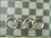 1998 1999 2000 2001 2002 2003 2004 Audi A6 Rear Trunk Lid Emblem Logo Badge Sign Rings 4B5853742 OEM A1