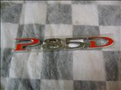 Tesla Model S P85D Badge Emblem 1049446-00-A OEM OE