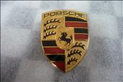 Porsche 911 Carrera Boxster Cayenne Hood Emblem Logo Badge 99655921101 OEM A1