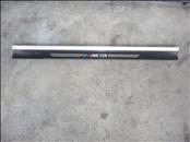 2001 2002 2003 2004 2005 2006 BMW E46 M3 Front Right Passenger Door Sill Scuff Plate 51478204114 OEM OE