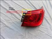 2016 2017 Infiniti Q50 on 3/4 Panel Right Passenger Taillight Lamp 26550-4HB0C; 265504HB0C OEM