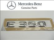 2014 2015 2016 Mercedes Benz E350 Trunk Lid Emblem Logo Badge Nameplate A2128176715 OEM OE