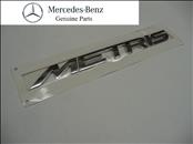 2016 2017 2018 Mercedes Benz Metris Liftgate Tailgate Hatch-Emblem Badge Nameplate A4478170614 OEM OE