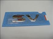 2014 2015 2016 2017 2018 2019 Nissan Versa Note Trunk Lid "SV" Emblem Nameplate 84896-3VY0A OEM OE