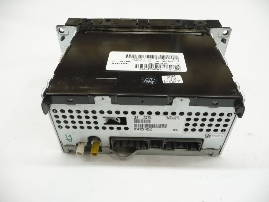20122014 Chrysler 200 AM FM Radio Satellite CD Player 05091197AC OEM