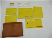 Ferrari 348 Spider Owners Warranty and Service Book Consumer Information With Leather Case, original