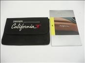 Ferrari California T Luggage Compartment Document Holder Wallet with Reference Guide 86685900 OEM OE