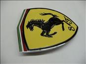 2001-2009 Ferrari 360 F430 Fender Shield Badge Front Ferrari 360 F430 Fender Front Squadra Corse Shield Badge Front Emblem Emblem P/N 65921900 OEM OE