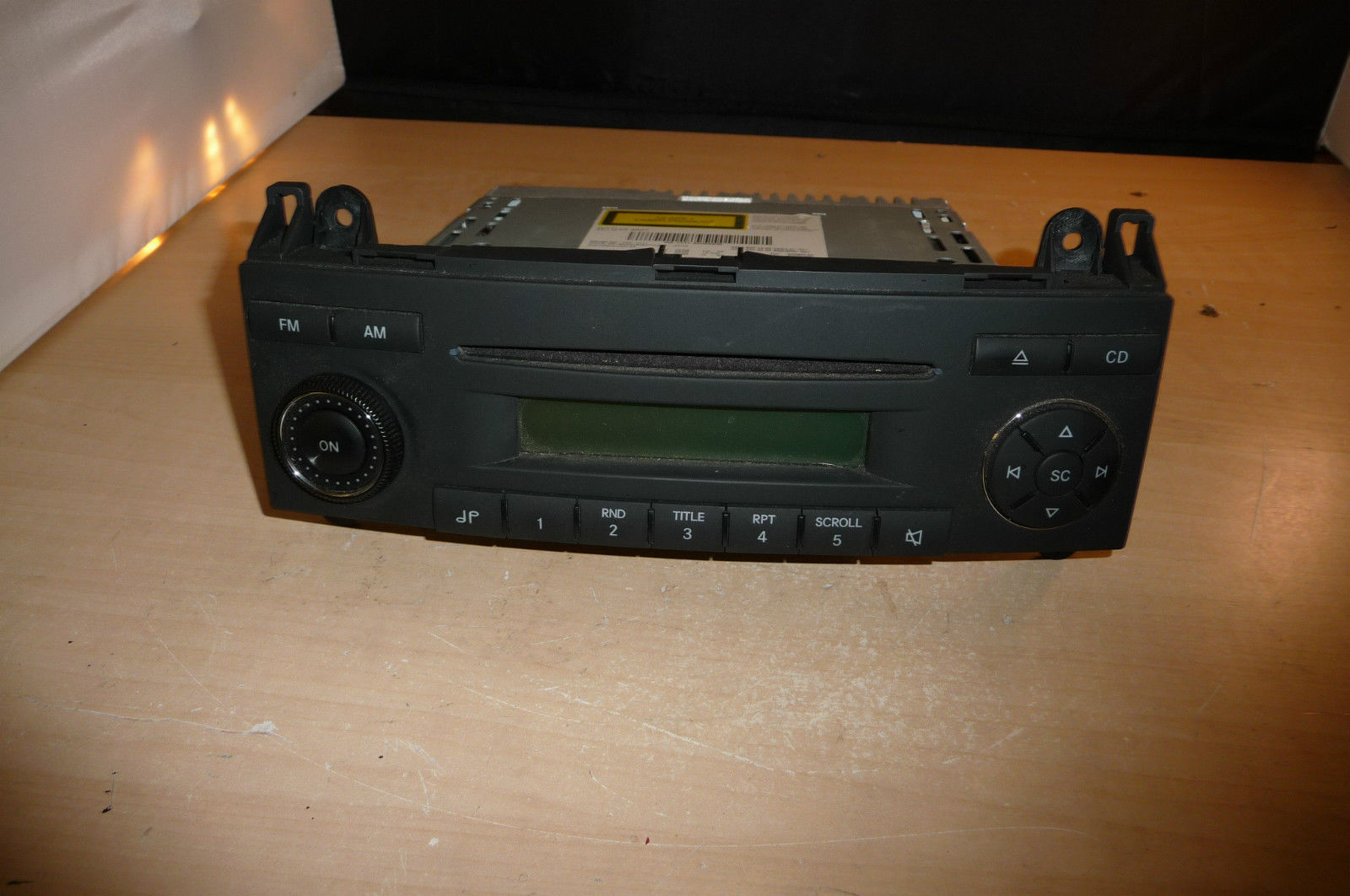 Mercedes sprinter van radio code #6