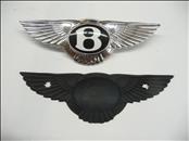 2010 2011 2012 2013 2014 2015 2016 2017 2018 Bentley Mulsanne Front Radiator Grille Emblem Badge 3Y0853201B OEM OE
