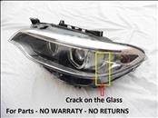 2014 2015 2016 BMW 228i Coupe Convertible F22 F23 Left Driver HID Bare Headlight 63117304477 For Parts OEM 
