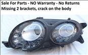 2012 2013 2014 2015 2016 2017 Bentley Continental GT GTC Left Xenon HID Headlight Black 3W1941015BH For Parts