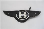 2004 2005 2006 2007 2008 2009 2010 2011 2012 Bentley Continental GT Flying Spur Rear Boot Switch Wings Badge Assembly 3W8853680J ; 3W0853630J OEM OE