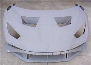 2022-2023 Lamborghini Huracan STO Front End Hood Spoiler Lip 