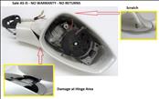 2010 2011 2012 2013 2014 2015  Ferrari 458 Italia, Speciale, Speciale Aperta, Spider Right Passenger Rearview Mirror assembly with mechanical tipping system 81364010 OEM
