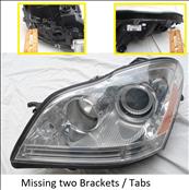 2008 2009 2010 2011 2012 Mercedes Benz GL450 GL550 X164 Left Driver side Xenon HID Headlight 1648204959; A1648204959; 1ZS263400-85