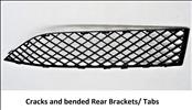 2019 2020 2021 2022 2023 2024 Bentley Continental GT GTC Front Bumper Right Passenger side Grille Matt Black 3SD807676A OEM OE