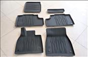 2026 Mercedes Benz EQS400 Front Rear Complete Winter Rubber Floor Mats Set 2966808006; 2966808106; 2966808706; 2966808606; 2966808406 OEM OE