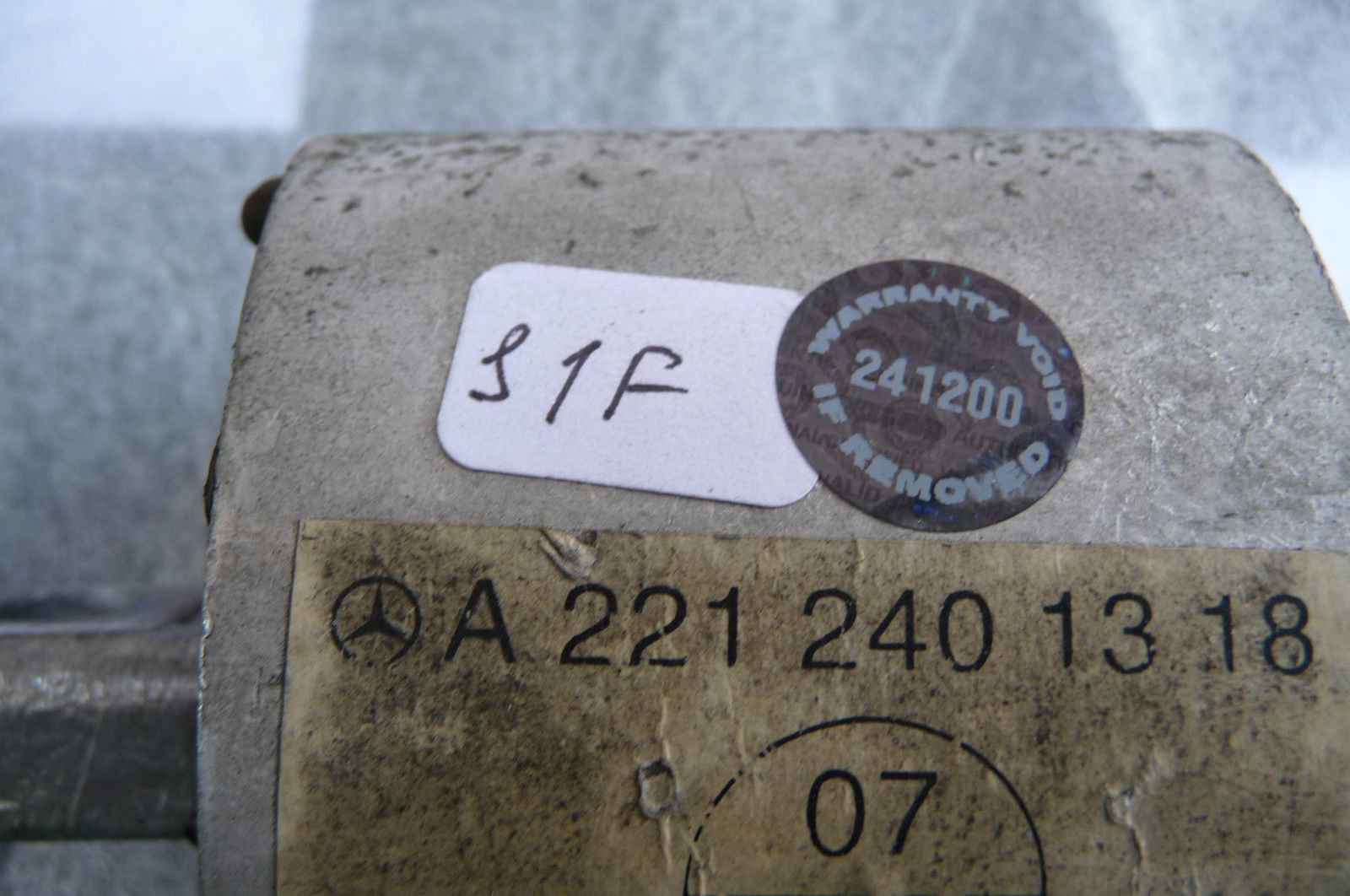 Mercedes Benz CL S Class Rubber Mounting 2212401318 OEM OE | LA Global ...