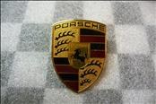 2011 2012 2013 2014 2015 2016 2017 Porsche 911 Boxster Cayman Macan Panamera Front Hood Bonnet Lid Emblem Logo Badge Sign -NEW- 99155921100 OEM OE