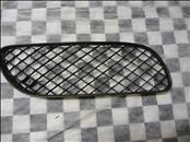 Bentley Continental GT GTC Front Bumper Right Grille Black Plastic  3W8807682A - Used Auto Parts Store | LA Global Parts
