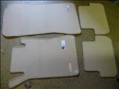 Mercedes Benz CLK-Class Pebble Beige Carpeted Floor Mats B66293920 OEM OE