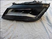 Audi A7 Quattro Right Passenger RH Led headlight 4G8941774B ; 4G8941034B OEM OE