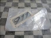 Porsche 911 Carrera Rear Bumper Emblem Badge Nameplate 99155923101 OEM A1