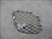 Bentley Continental Flying Spur Front Bumper Lower Left Grille 3W5807683F OEM A1