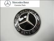 2017 2018 Mercedes Benz GLC300 GLE350 GLS450 Hood Emblem Badge Black A0008171601 OEM OE