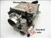 2017 2018 Mercedes Benz G550 Left Intercooler Radiator, Throttle Body A1770900400 ; A1760100200 ; A2761410125 OEM OE