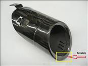 2015 2016 2017 2018 Porsche Macan Left Inner Tail Pipe Extension, Black 95B253681Q OEM OE