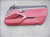 2017 2018 2019 2020 2021 2022 2023 2024 Porsche 718 Cayman 982 Right Door Internal Panel Cover Metallic Edition Trim Red "Bose " Premium Sound 991.555.542.04; 99155554204; 99155564400; 991.555.644.00 OEM OE