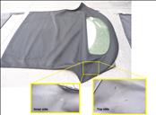2012 2013 2014 2015 Bentley Continental GTC Convertible roof trim panel boot cover Black 3W7871047A ; 3W78071035N OEM