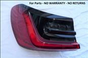 2020 2021 20-21 BMW G11 G12 Rear Left Driver Side Tail Light 63217481201 OEM Bad LED