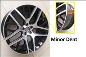 2017 2018 Continental Supersports Coupe GTC Convertible Front 9.5JX21H2 Black / Silver Alloy 21'' Wheel 3W0601025FH OEM OE