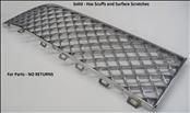 2019 2020 2021 2022 2023 2024 Bentley Continental GT GTC Right Passenger Side Inner Bumper Bright Chrome Grille 3SD807676A 