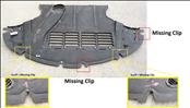 2014 2015 2016 2017  Bentley Flying Spur Front Underbody Lining Trim Cover 4W0825235C OEM OE