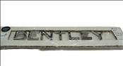 2020 2021 2022 2023 2024 Bentley Flying Spur Trunk Lid Rear Bonnet Chrome Emblem Badge 3SE853675 OEM
