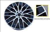 2022 2023 2024 2025 2026 Mercedes Benz AMG EQE X294 Y-Spoke Matt Black 21'' Front Rim Wheel (9.5Jx21) Part A2944011500; 2944011500 OEM