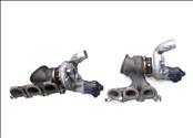 2018 2019 BMW X3 M F97 X4 M F98 3.0L V6 Turbocharger With exhaust manifold 11658054872 (Zyl. 1-3); 11658054873 (Zyl.4-6) OEM
