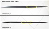 2019 2020 2021 2022 2023 2024 2025 Mercedes Benz X290 AMG GT63 GT53 GT43 Sedan 4 Door Side Skirt Left Driver Right Passenger Side Glossy Carbon Fiber A2906982700 A2906982800; 2906982700 2906982800 OEM OE