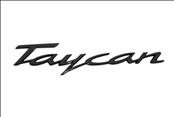 2020 2021 2022 2023 2024 2025 2026 Porsche Taycan Rear Deck Lid Badge Emblem 9J1853675041 OEM OE